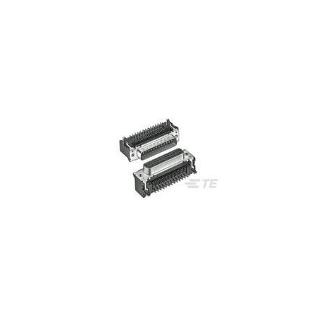 Te Connectivity D Subminiature Connector, 9 Contact(S), Female, Press Fit Terminal, Socket 2-1393481-9